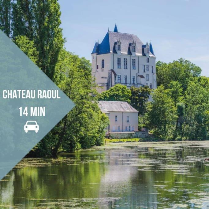 Le Beaumont • La Belle Campagne • La Plenitude Villa Déols Eksteriør billede